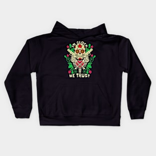 in glock we trust Kids Hoodie